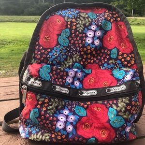 LeSportsac Backpack - Discontinued Print! RARE!